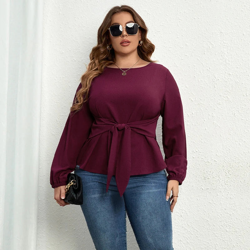 BLUZĂ ELEGANTĂ PLUS SIZE