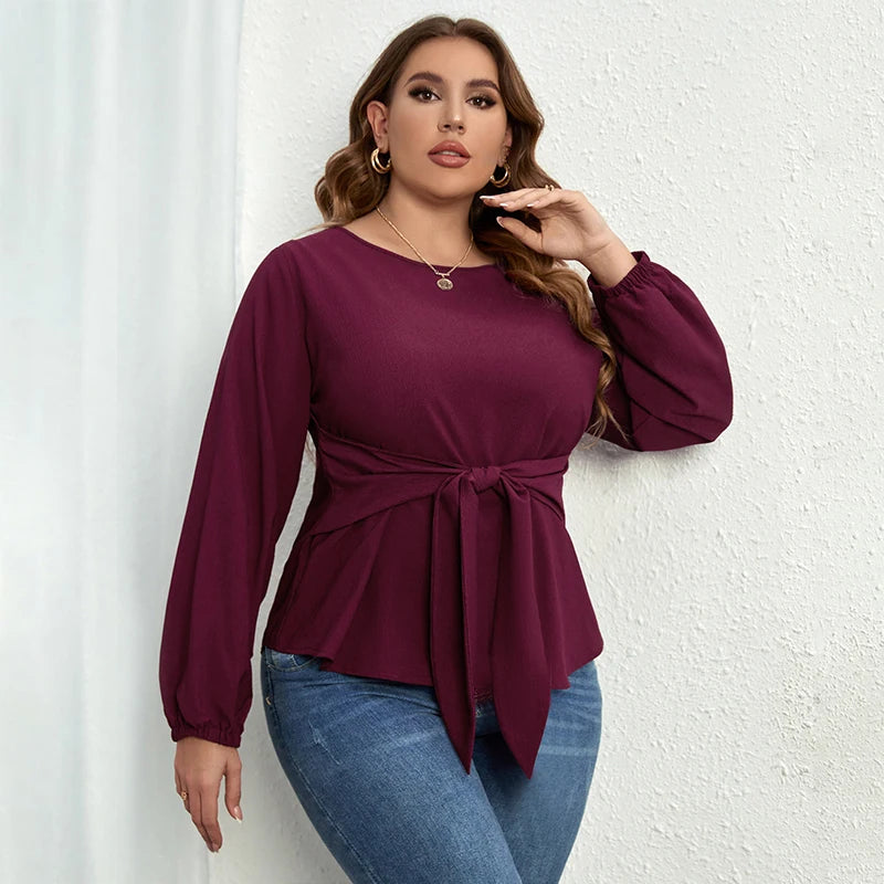 BLUZĂ ELEGANTĂ PLUS SIZE